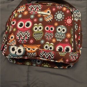 Brown Owl Print travel  Bag by Rockland